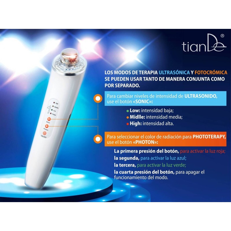 Dispositivo Portátil para el Rejuvenecimiento y tratamientos 3D Fhotoner. 1/u