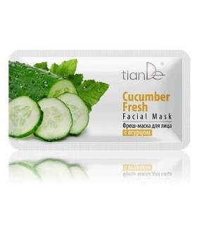 Mascarilla Facial fresca de Pepino. 1/u