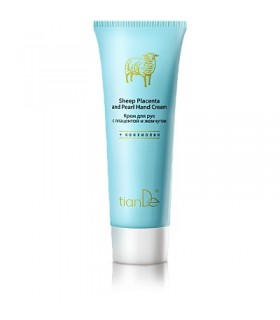 rema de manos con Placenta y Polvo de Perlas. 80 ml