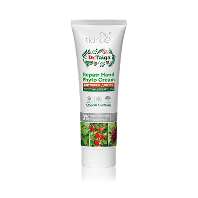 Crema de manos Regeneradora para piel Seca DR. Taiga