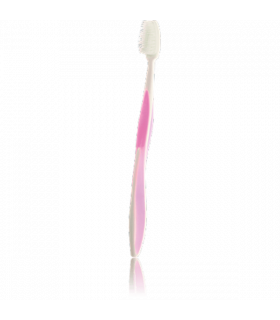 Cepillo de Dientes antiséptico y Antibactériano color Rosa.