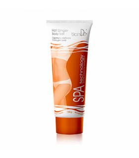 Sal Marina corporal anticelulítica y piel de naranja con Jengibre Caliente