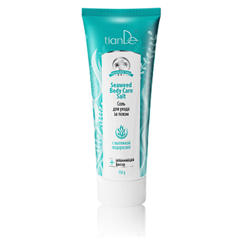 Sal marina corporal Hidratante con Algas Marinas.