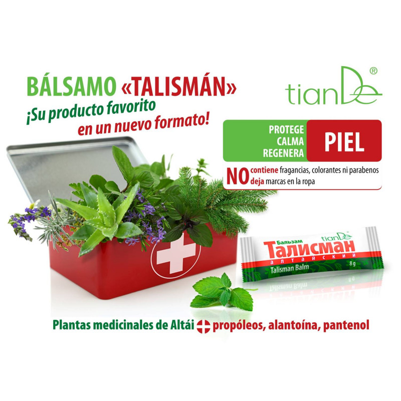 Bálsamo para la Piel de Áltai curativo y anti-bacteriano Talismán.
