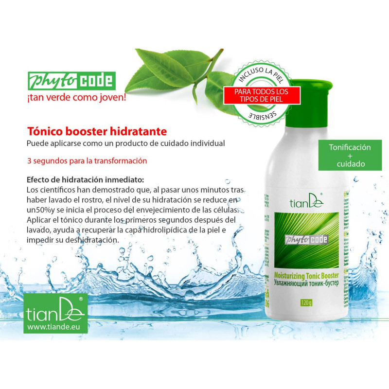 Tónico Facial Booster Hidratante Fhyto Code.