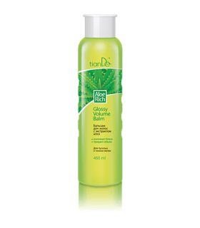 Bálsamo Capilar para dar Volumen y cabello Fino con Áloe Vera.