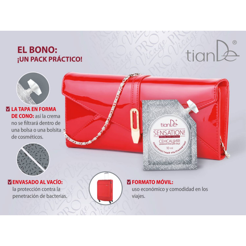 Crema Facial Ultra-Lifting y Efecto Planchado Sensacional.