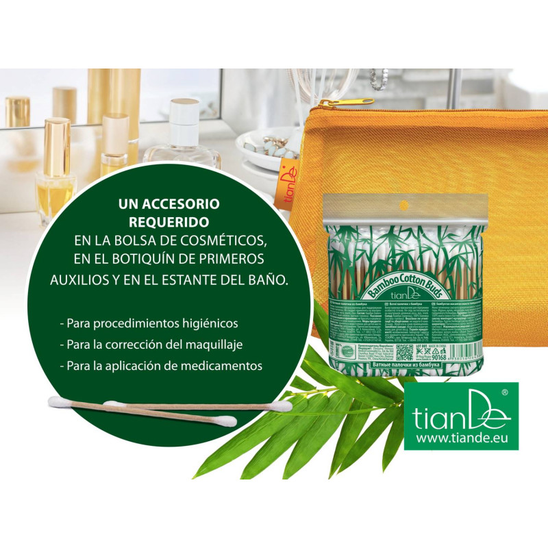 Bastoncillos ecológicos de Bambú.