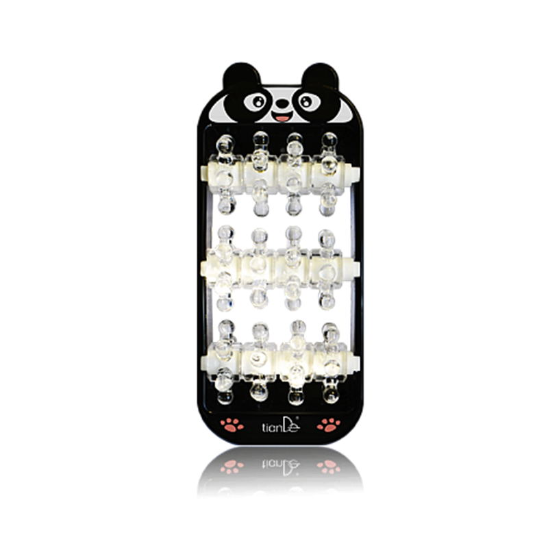 Masajeador Revitalizante y Anticelulítico para Pies cansados, Pantorrillas y Caderas Oso Panda.