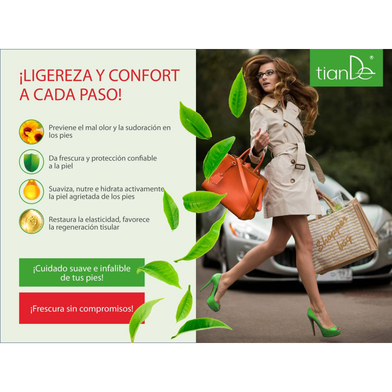 Crema para los Pies Desinfectante, Protectora y Regeneradora. Dr Taiga.