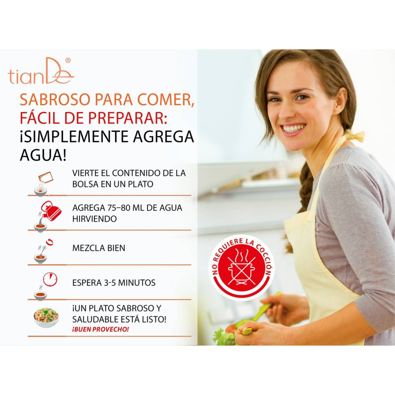 Sopa para Perder peso con Trigo Sarraceno, Amaranto y Setas Shiitake.