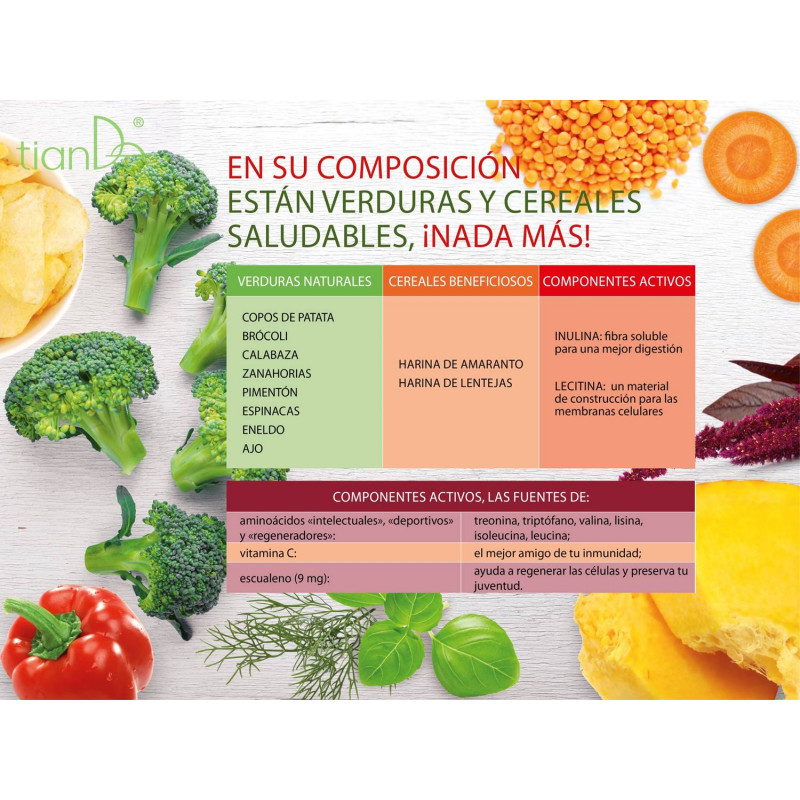 Crema Para Perder Peso con Brócoli, Calabaza y Lentejas.