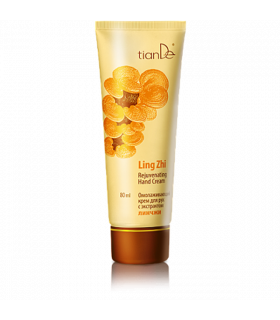 Crema de manos rejuvenecedora Antiarrugas con Hongo de Lingzhi. 80 ml