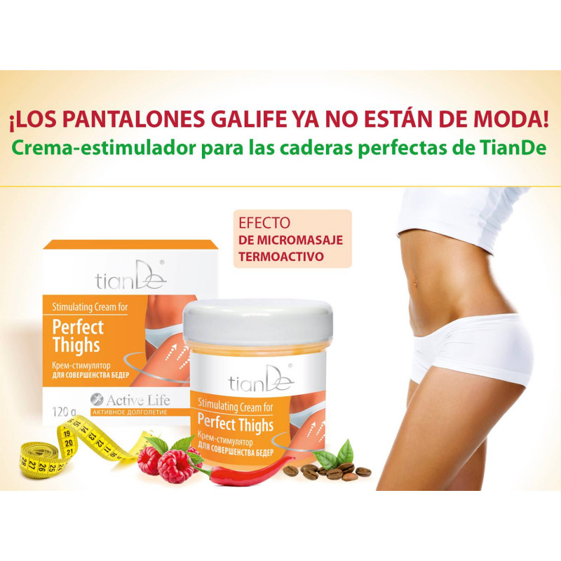 Crema Anticelulitica Reductora y Moldeadora Caderas Perfectas.