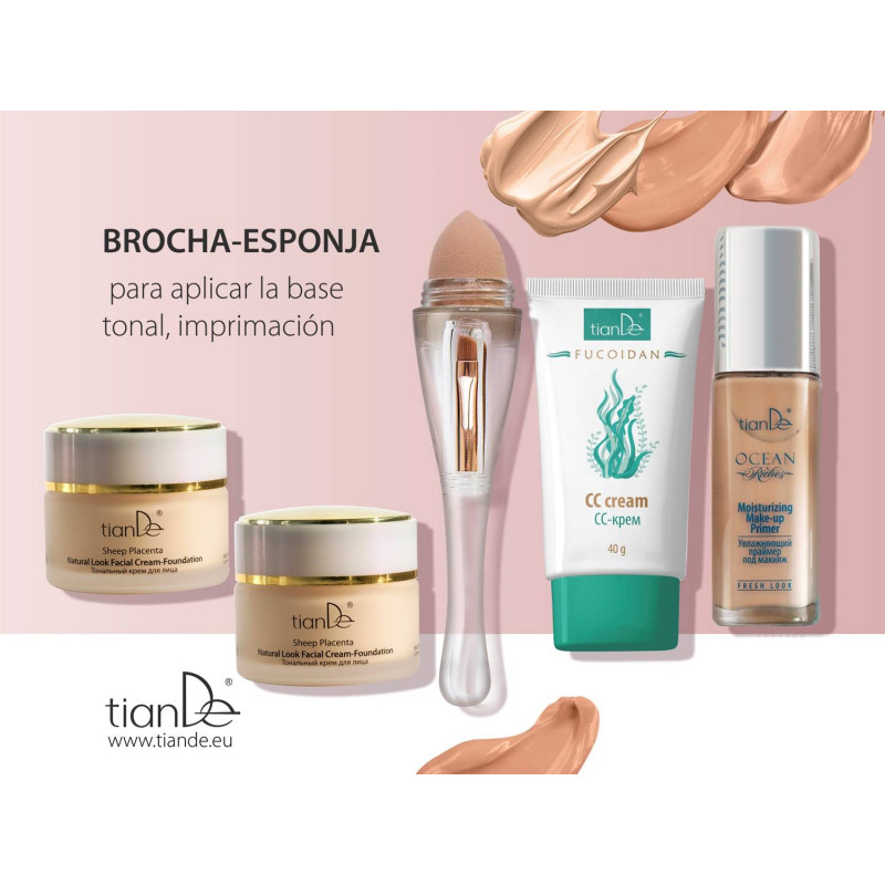 Pincel de Maquillaje Multifunción 3 + 1