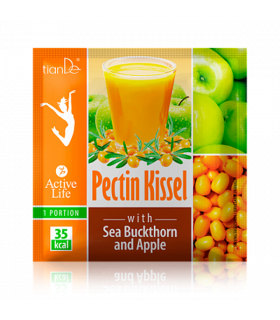 Kisel de Pectina con Zumo de Espino Amarillo y Manzana.