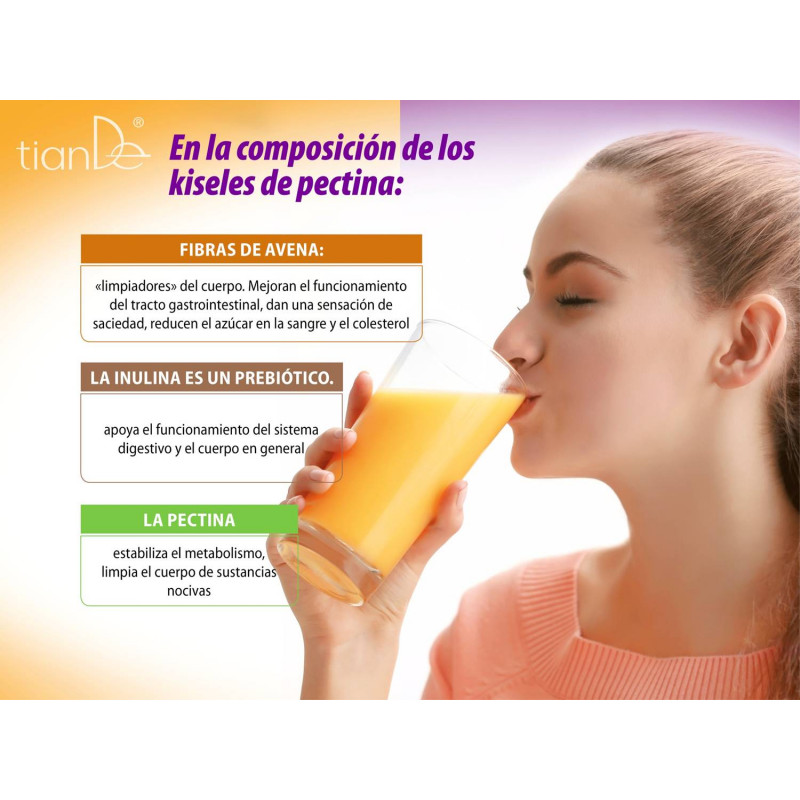 Kisel de Pectina con Zumo de Espino Amarillo y Manzana.