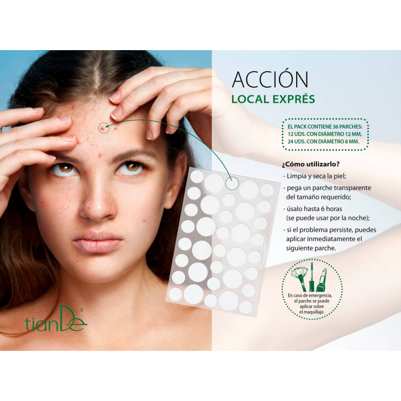 Parches Master Herb Curativos e Invisibles para el Acné y Herpes labial. 36/u