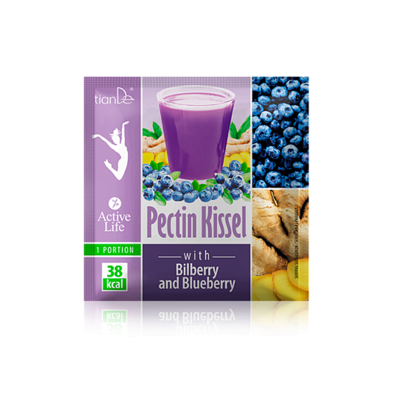 Suplemento Alimenticio Kissel con pectina y arándanos. 1/u