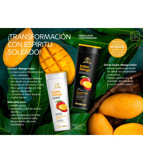 Champú y Gel de Ducha con Mango Indio. 2/u