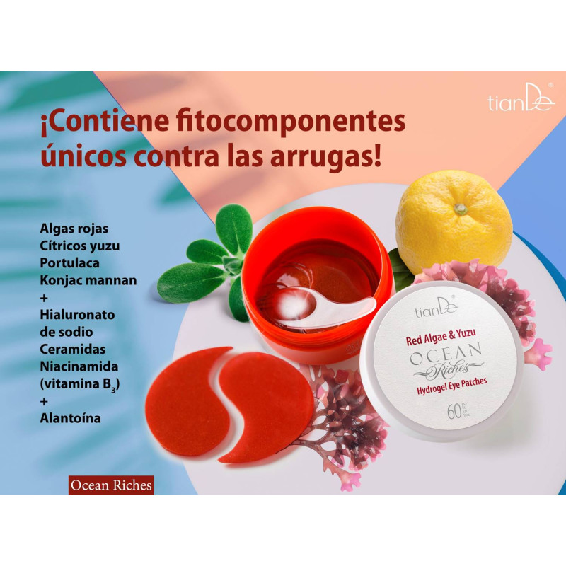 Parches de Hidrogel para el Contorno de Ojos y multiusos. 60/u