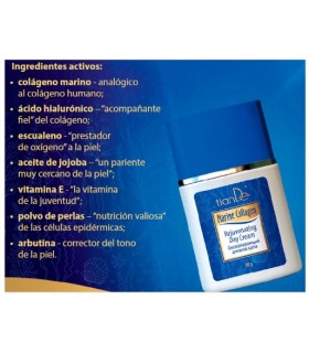 Crema Facial Rejuvenecedora de Día con Colágeno Marino. 30 g