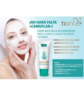 Crema Mascarilla para Rostro y Escote Fucoidán. 80 g