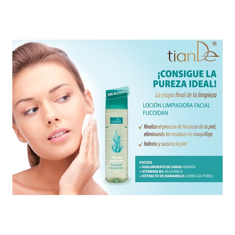 Loción Limpiadora Facial Fucoidan. 100 ml