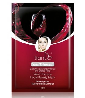 Macarilla Facial de  Vinoterapia. 1/u