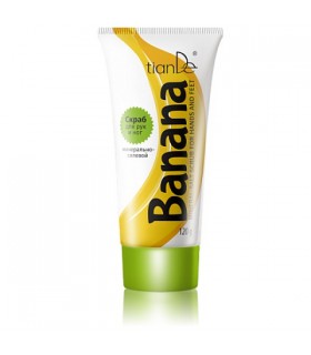 Peeling Salino Mineral para Manos y Pies de Banana. 120 g