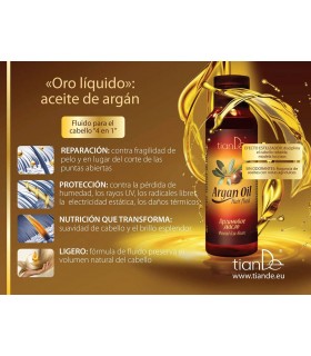 Aceite de Argan y Linaza Para el cabello. 50 ml