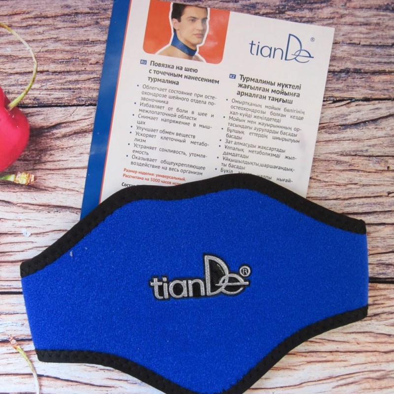 Collarín con Turmalina punteada para el dolor Cervical. 1/u