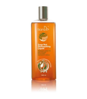 Lava Vajillas Natural Con Nueces Jabonosas.  500 ml